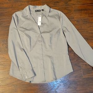 NY and CO. Button up blouse